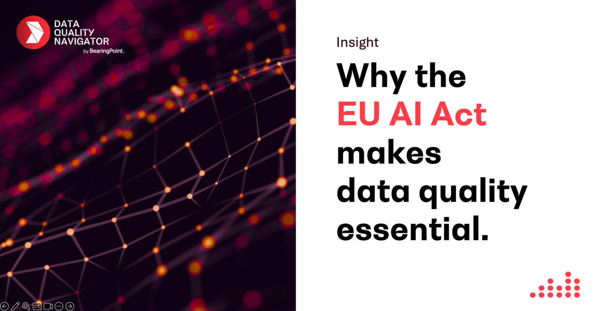 The EU AI Act Makes Quality Data Essential | Data Quality Navigator