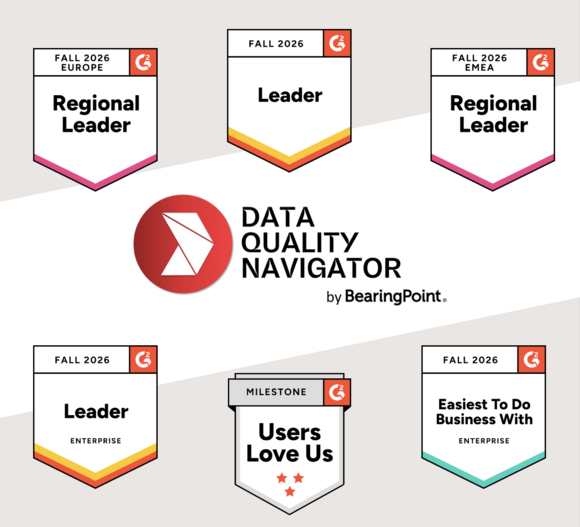 Data Quality Navigator earns top rankings in G2 Fall 2026 reports for Data Quality and Data Governance